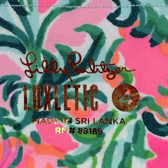 Lilly Pulitzer Womens Pink Green Floral Crop Pants Size 4 NWT Resort Preppy - Picture 3 of 12